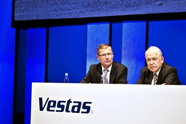 Klima. Vestas direktør Ditlev Engel (tv) kan glæde sig over præsident Obamas nye klimaplan. 