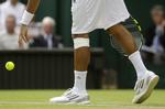 Skadet. En af de syv spillere, der trak sig skadet ud af Wimbledon i dag, er franskmanden Jo-Wilfried Tsonga. 