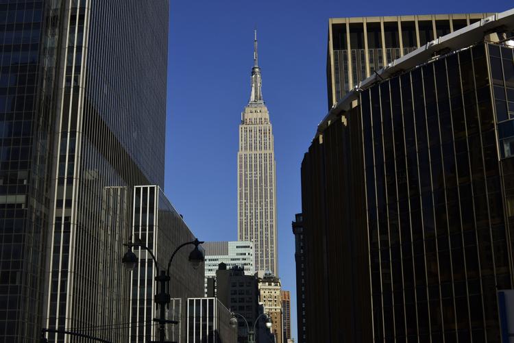 ikon. Empire State Building i New York skal sælges. Flere anonyme købere har allerede meldt sig. (arkiv) 