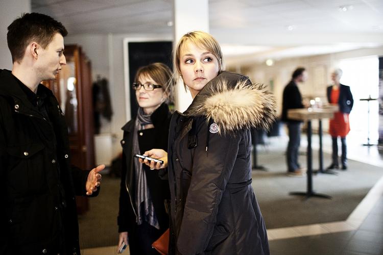SF-profiler.  Jesper Petersen, Nanna Westerby og Emilie Turunen (tv) er alle unge SF-profiler, der har forladt partiet. 