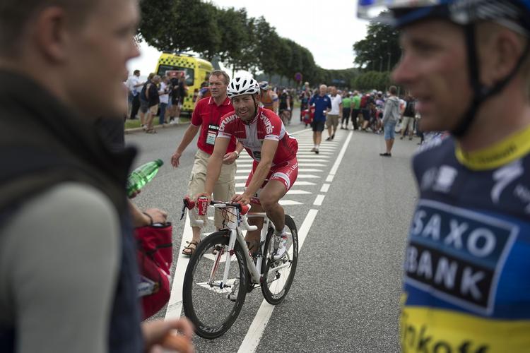 Udlånt. Sebastian Lander kører til dagligt på BMC-holdet. 
