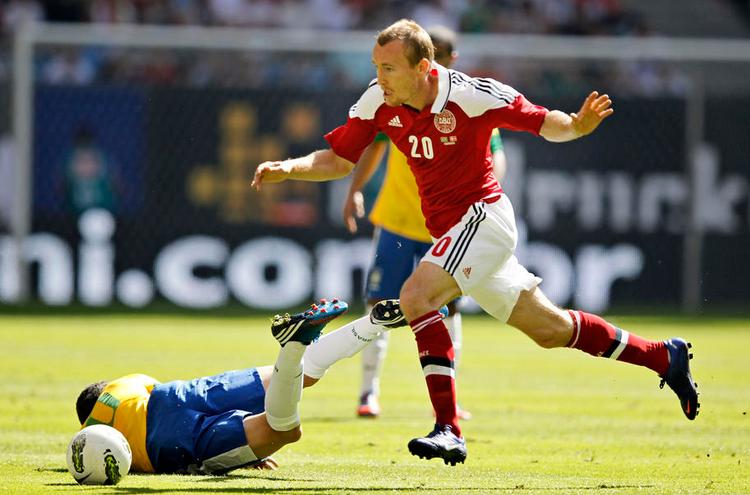 Bænkevarmer. Thomas Kahlenberg får p.t. ikke meget spilletid i Wolfsburg. 