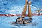 OVERHALET. Indtil finalen i de britiske mesterskaber var OL-guldvinderen Katie Ledecky (billedet) årets hurtigste i 800 meter fri, men den rangliste toppes nu af en waliser fra Swansea. 
