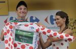Nationalhelt. 34-årige Thomas Voeckler blev vinder af bjergkonkurrencen i 2012, hvor franskmanden lavede flere store spektakulære udbrud. 