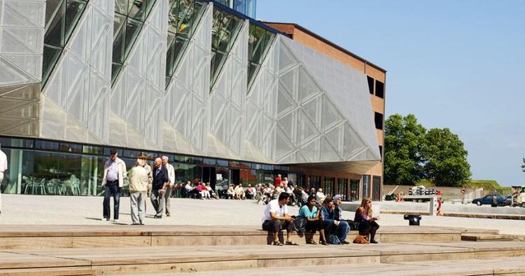 Samlingssted. Kulturværftet åbnede i 2010. 