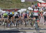 Spurt. Jan Bakelants  susede først over stregen i Ajaccio. 