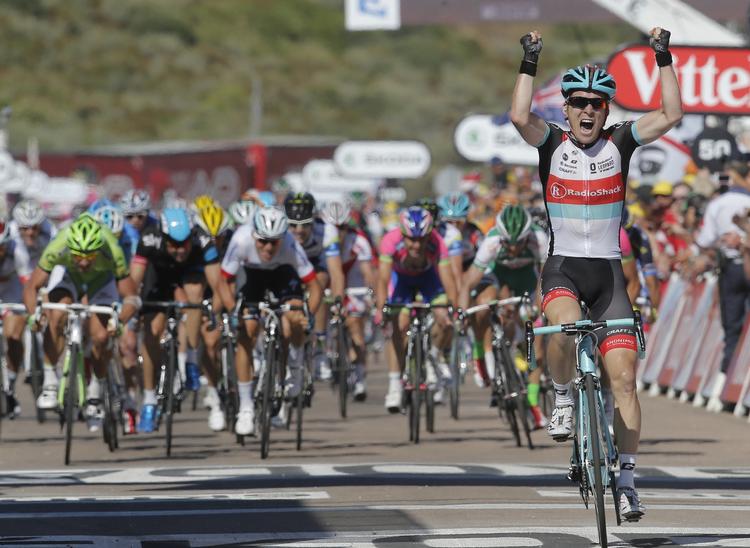 Spurt. Jan Bakelants  susede først over stregen i Ajaccio. 