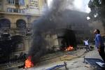 HOVEDKVARTER. Det Muslimske Broderskabs kontorer i Kairo efter den blev indtaget af demonstranter. 