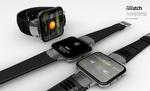 SMARTUR. Sådan forestiller hobbydesigneren Antonio DeRosa sig, at iWatch kommer til at se ud. Det er ren spekulation, men spekulationerne omkring navnet på uret er nu blevet lidt færre. 