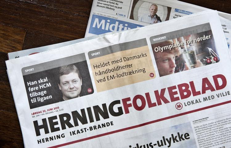 skiftedag. Mens Herning Folkeblad overtager ejerskabet af Midtjyllands Avis, vil ugeaviserne i Silkeborg, Kjellerup, Gjern, Them og Ry blive drevet i et udgiverselskab sammen med Politikens Lokalaviser. 