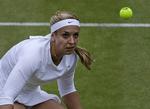 Boldøje. Lisicki leverede 23 rene vinderslag i opgøret mod esteren. 