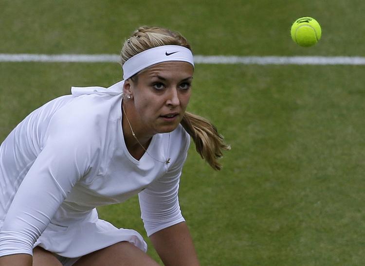 Boldøje. Lisicki leverede 23 rene vinderslag i opgøret mod esteren. 