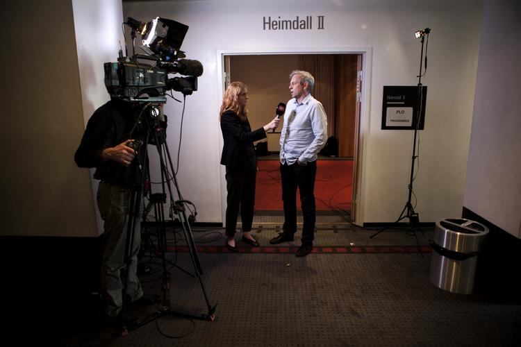 fokus. Bruno Melgaard Jensen er midlertidig formand for De praktiserende Lægers Organisation, men ønsker sig rollen som førstemand permanent. 