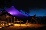 NORDLYS. Avancerede lysinstallationer skal give gæsterne på årets Roskilde Festival en visuel oplevelse, som ellers er forbeholdt folk på mere nordlige egne. 