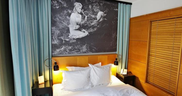 Indretning. Referencer til populærkulturen gennemsyrer det lækre hotel. 