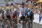 Suveræn. Med 24 etapesejre er Mark Cavendish den fjerde mest vindende i Tour-historien. 