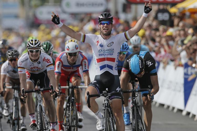 Suveræn. Med 24 etapesejre er Mark Cavendish den fjerde mest vindende i Tour-historien. 