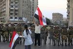 Oprør. Militæret er stærkt til stede i Kairos gader. De er ved at vælte præsident Mohamed Morsi. 