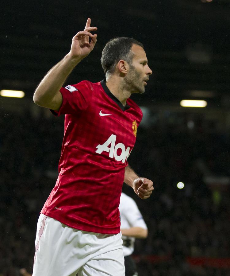 United. Ryan Giggs debuterede i 1991 og har siden opnået 941 kampe og 168 mål for klubben. 