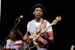 Baslegende. Marcus Miller slog for alvor igennem, da Miles Davis besluttede at lade ham producere  og komponere sit album Tutu i 1980'erne. 
