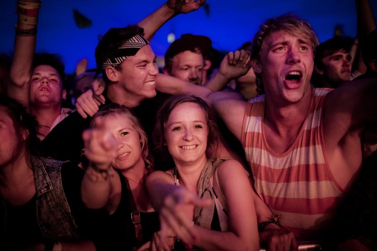 Festival. Apollo-scenen er i år flyttet endnu nærmere selve festivalpladsen. Her er det publikum fra en koncert sidste år. 