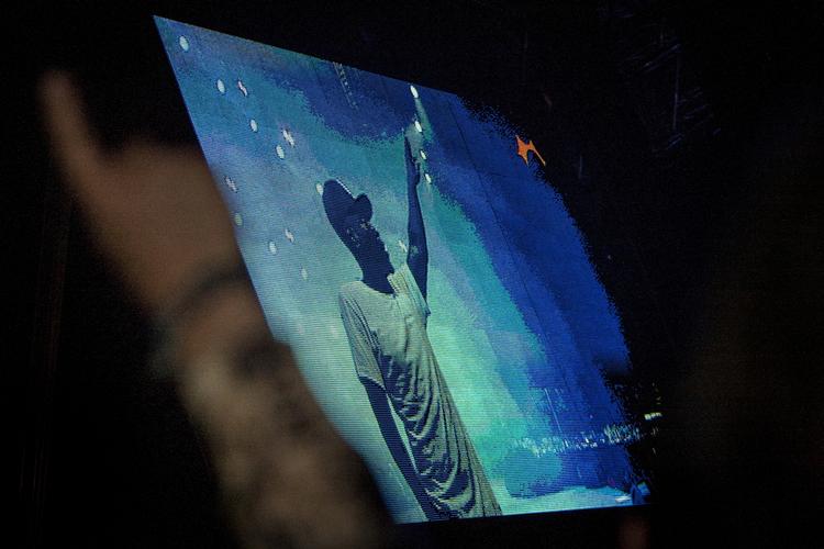 Kendrick Lamar på Arena. 