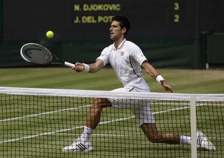 Wimbledon. Serberen Novak Djokovic (foto) og argentinske Juan Martin Del Potro spillede en spændnde semifinale, der vil gå over i Wimbledon-historien. 