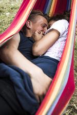 KÆRLIGHED. Det handler om at holde sig ren, hvis man gerne vil have sex på Roskilde Festivalen. 