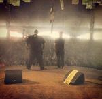 Afbrydelse. Sammen med flaben El-P gav Killer Mike (t.v.) verdenspremiere på et par numre fra deres fælles Run The Jewels-projekt. 