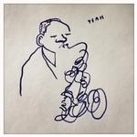 Virtuoso. Beboppen kræver et stort teknisk mesterskab, og stjernerne bag genren tæller bl.a. Charlie Parker og Thelonious Monk. Tegning: Philip Ytournel 