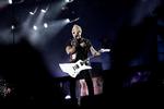 overskud. James Hetfield emmede af stedsegrønt overskud og var en fremragende toastmaster, da Metallica leverede 135 minutters heavydrøn på Orange Scene. 