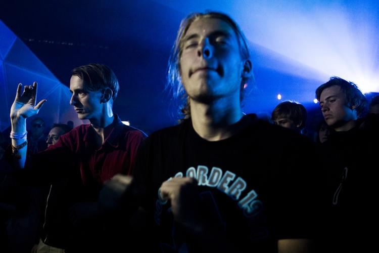 Andy Stott på Gloria. 