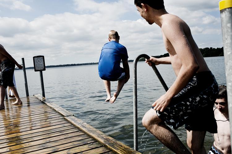 plask. I årets badesæson har livredderne indtil nu kun været ude for en enkelt livreddende aktion, oplyser Erik Bech, der er chef for TrygFondens Kystlivredning. 