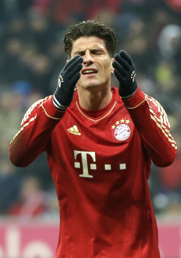 Exit. Mario Gomez nåede 113 mål i 174 kampe for Bayern. 