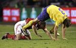 Veteran. Flere af Mellbergs 117 landskampe var mod Danmark. Bl.a. i 2009, hvor danskerne vandt 1-0 i Stockholm. 