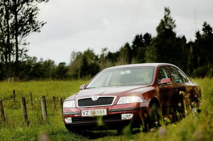 Populær. Skoda er et af de mærker, der bliver søgt mest efter på Bilbasen. 