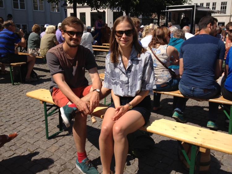 Sommertid. For kæresteparret Karen Pontoppidan og Nicolaj Nyholm på 23 og 22 år er Copenhagen Jazz Festival et af sommerens højdepunkter. 