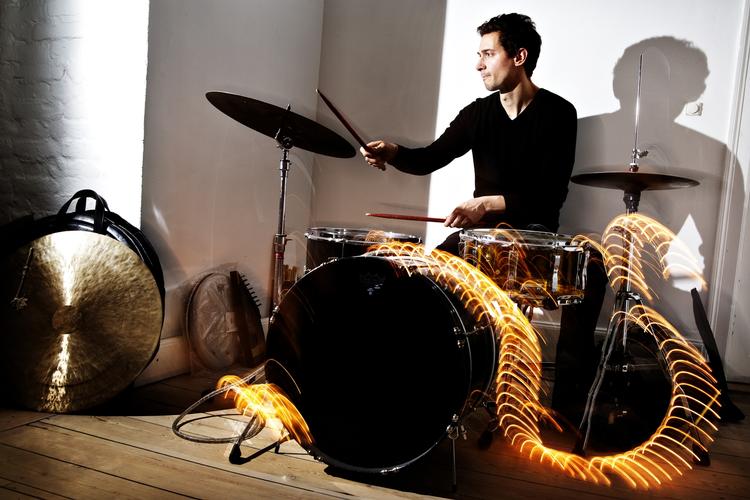 Fobi. »Hvis man siger 'ny musik med Ibrahim Electric - kom og tjek det ud', er der flere, der bliver interesserede«, fortæller trommeslager Pasborg. 