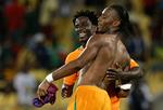 holdkammerater. Wilfried Bony kender Didier Drogba godt. De to spiller sammen på Elfenbenskystens landshold. 