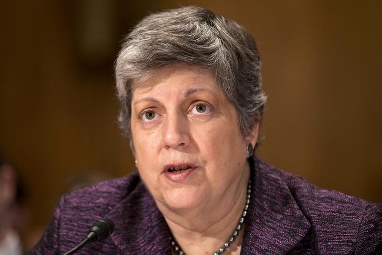 FARVEL. USA's minister for national sikkerhed, Janet Napolitano, forlader sin post i Obamas regering. (arkiv) 