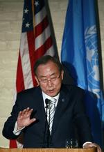 VRED. FN's generalsekretær  Ban Ki-moon er vred over angrebet på FN-styrkerne i Darfur. 