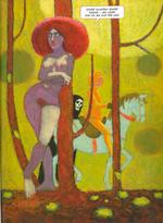 kurver. Jørgen Mogensen, kendt for 'Poeten og Lillemo', malede med pensel og oliefarver en begejstret kærlighedserklæring til de kvindelige kurver. 