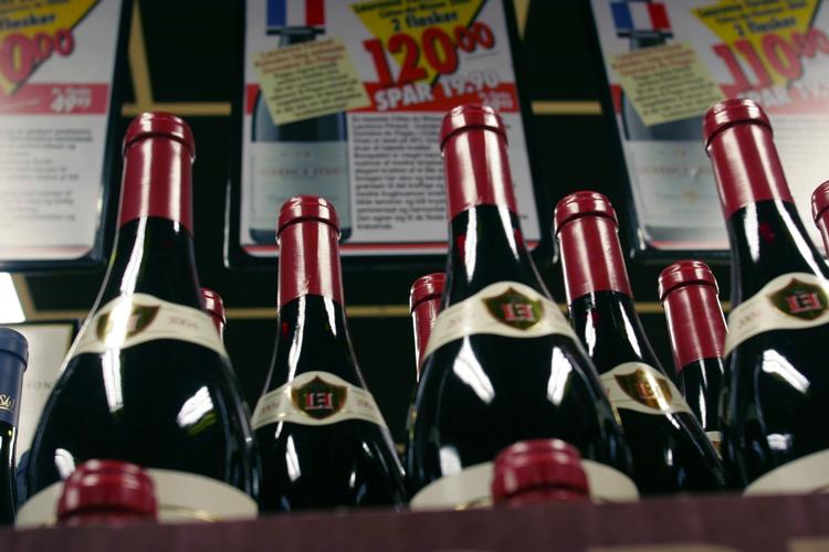 85 procent af danskerne betaler mindre end 100 kroner per flaske vin de køber. 