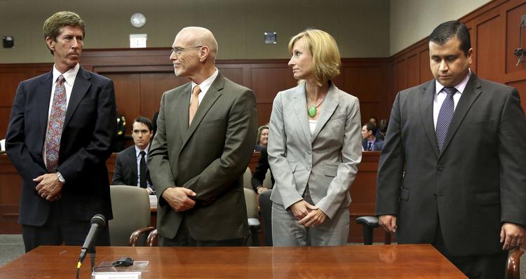 Stand-Your-Ground-loven. I weekenden blev den 29-årige George Zimmerman (til højre) frifundet for drabet på den 17-årige Trayvon Martin. 