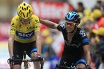 Svaghed. Selv om Chris Froome øgede sit forspring i det samlede klassement, viste han svaghedstegn på dagens hårde etape. 