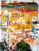 BALANCEGANG I Marius Berceas malerier er farverne i familie med dem, vi herhjemme kender fra John Kørner. 