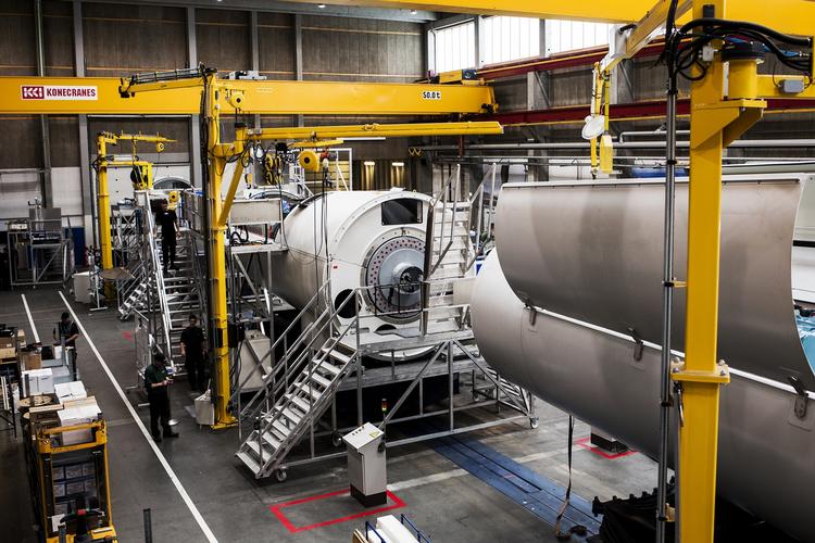 Succes. Siemens Wind Power i Ikast-Brande Kommune er et af eksemplerne på, at det går den rigtige vej for den danske industri. 