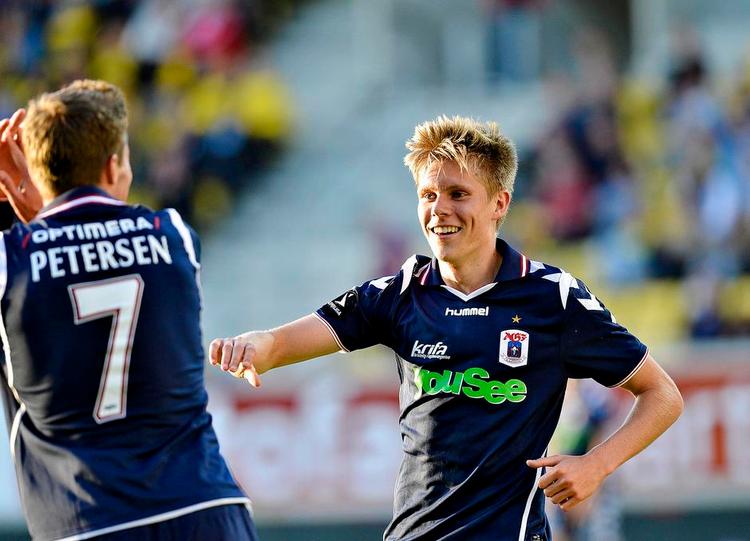 Savnet. AGF mangler mål efter salget af islandske Aron Johannsson i vinterpausen. 