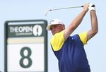 NEDTUR. Efter tre stabile dage måtte Thomas Bjørn i dag bruge hele 80 slag på at gennemfører banen ved British Open. 