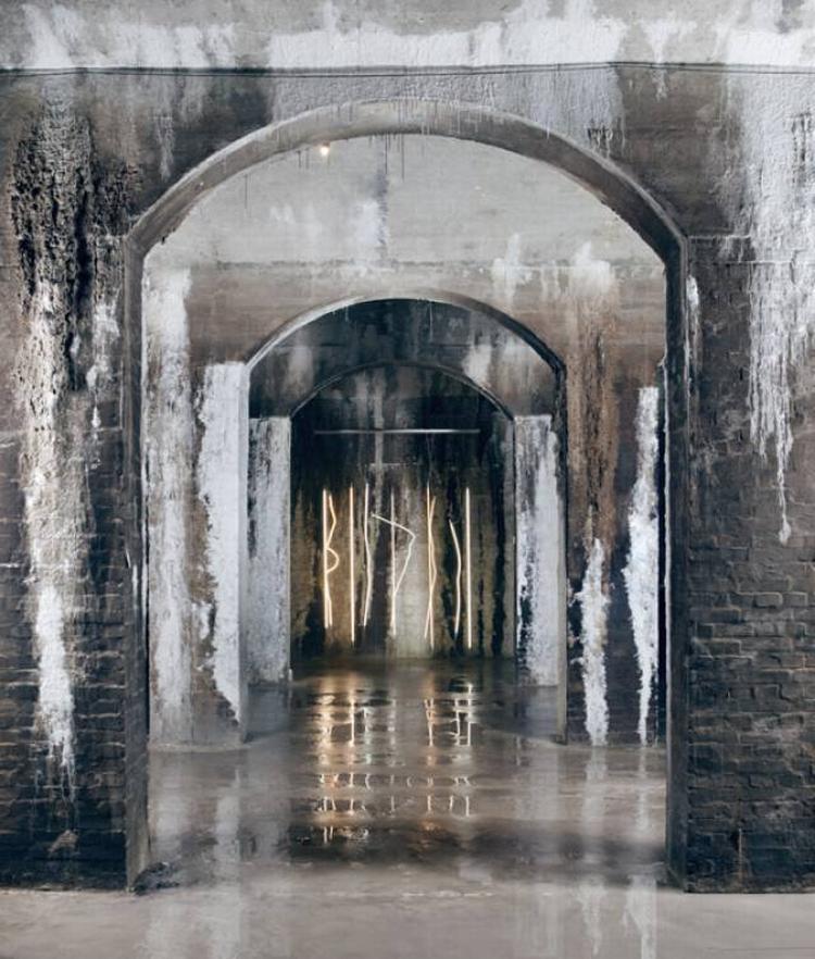 Underjordisk. Cisternerne under Søndermarken består af tre rum. I alt er der 4.200 kvm. 